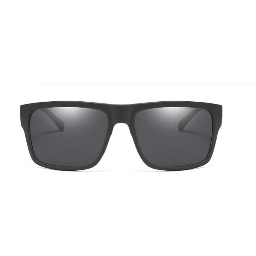 Sunglasses Men Polarized Black Lens Driving Retro Street Wear Outdoor Lentes New